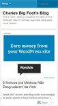 Mobile Screenshot of charlesbigfoot.wordpress.com