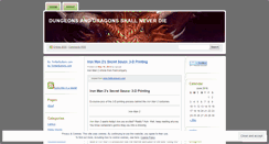 Desktop Screenshot of dndsnd.wordpress.com