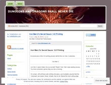 Tablet Screenshot of dndsnd.wordpress.com
