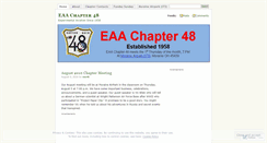 Desktop Screenshot of eaa48.wordpress.com