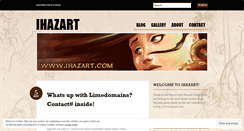 Desktop Screenshot of ihazart.wordpress.com