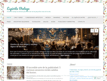 Tablet Screenshot of espirituvintage.wordpress.com