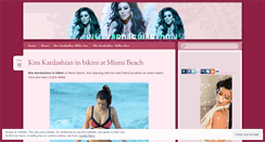 Desktop Screenshot of kimkardashianfans.wordpress.com