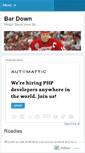 Mobile Screenshot of bardown.wordpress.com
