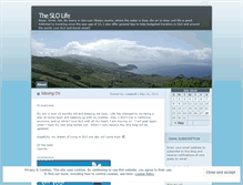 Tablet Screenshot of liveslo.wordpress.com