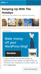 Mobile Screenshot of keepingupwiththeholsbys.wordpress.com