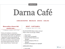 Tablet Screenshot of darnacafe.wordpress.com