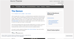 Desktop Screenshot of liberatedself.wordpress.com
