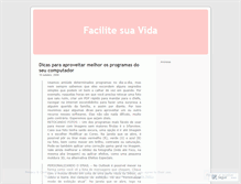 Tablet Screenshot of facilitesuavida.wordpress.com