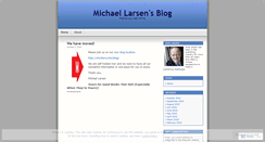 Desktop Screenshot of michaellarsen.wordpress.com