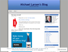 Tablet Screenshot of michaellarsen.wordpress.com