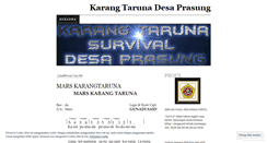 Desktop Screenshot of karangtarunaprasung.wordpress.com