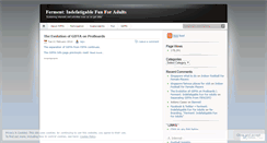 Desktop Screenshot of fiofafi.wordpress.com