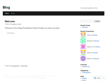 Tablet Screenshot of hopefosterhome.wordpress.com