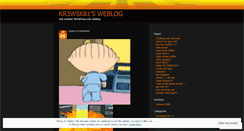 Desktop Screenshot of kr3wsk81.wordpress.com