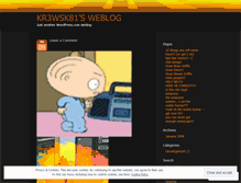 Tablet Screenshot of kr3wsk81.wordpress.com