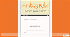 Desktop Screenshot of integralviandas.wordpress.com