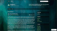 Desktop Screenshot of casperyang.wordpress.com