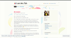 Desktop Screenshot of iammrstoh.wordpress.com