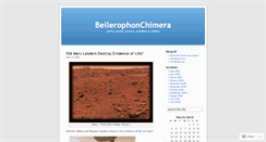 Desktop Screenshot of bellerophonchimera.wordpress.com