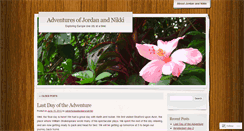 Desktop Screenshot of adventuresofjordanandnikki.wordpress.com