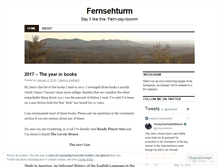 Tablet Screenshot of fernsehturm.wordpress.com