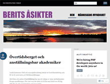 Tablet Screenshot of beritsasikter.wordpress.com