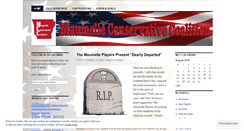 Desktop Screenshot of maumelleconservative.wordpress.com