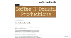Desktop Screenshot of coffeendonutz.wordpress.com