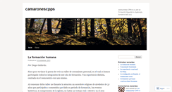 Desktop Screenshot of camaronescpps.wordpress.com