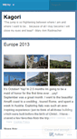 Mobile Screenshot of kagori.wordpress.com