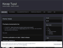 Tablet Screenshot of kecaptuyul.wordpress.com