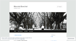 Desktop Screenshot of marcelaboechat.wordpress.com
