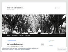 Tablet Screenshot of marcelaboechat.wordpress.com