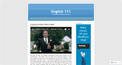 Desktop Screenshot of dcccenglish111.wordpress.com