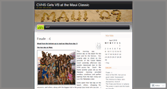 Desktop Screenshot of capogirlsvolleyball.wordpress.com