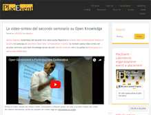 Tablet Screenshot of placevent.wordpress.com