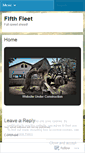 Mobile Screenshot of fifthfleet.wordpress.com