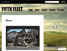 Tablet Screenshot of fifthfleet.wordpress.com