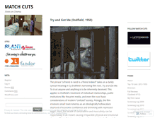 Tablet Screenshot of matchcuts.wordpress.com
