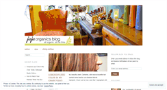 Desktop Screenshot of jujuorganics.wordpress.com