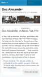 Mobile Screenshot of docalexander.wordpress.com