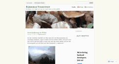 Desktop Screenshot of barboraneversil.wordpress.com