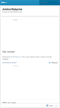 Mobile Screenshot of animanoturna.wordpress.com