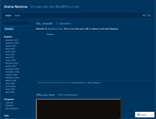 Tablet Screenshot of animanoturna.wordpress.com