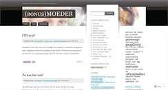 Desktop Screenshot of bonusmoeder.wordpress.com