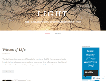 Tablet Screenshot of catchinglightning.wordpress.com