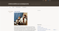 Desktop Screenshot of childrenwithincarceratedparents.wordpress.com