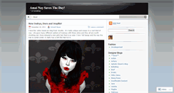 Desktop Screenshot of amainay.wordpress.com