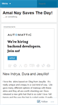 Mobile Screenshot of amainay.wordpress.com